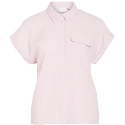 Vila nia S/S Shirt, Charmerande orkidé, 38 Vila nia S/S Shirt, Charmerande orkidé, 38