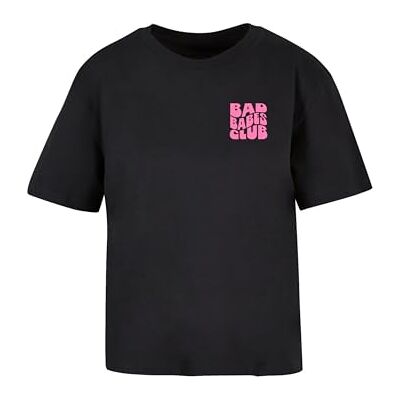 Dam-t-shirt, Bad Babes Club Tee, avslappnad t-shirt med tryck, överdimensionerad passform, bomull, storlekar XS – 5XL, svart, L Dam-t-shirt, Bad Babes Club Tee, avslappnad t-shirt med tryck, överdimensionerad passform, bomull, storlekar XS – 5XL, svart, L