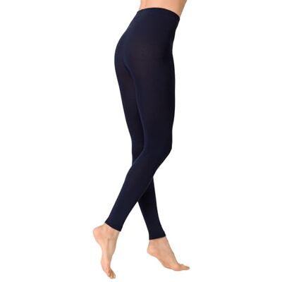 KUNERT Damer mjuk ull bomull lg leggings, marinblå, 40/42 SE KUNERT Damer mjuk ull bomull lg leggings, marinblå, 40/42 SE