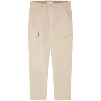 Springfield Cargo Comfort Knit Trousers, Beige, XL för män Springfield Cargo Comfort Knit Trousers, Beige, XL för män