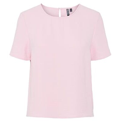 PIECES Damer Pcanna Ss O-Neck Top Noos Bc, roseate spoonbill, L PIECES Damer Pcanna Ss O-Neck Top Noos Bc, roseate spoonbill, L