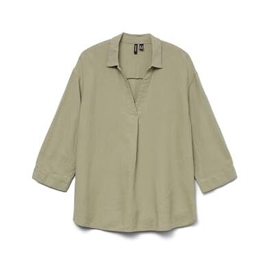VERO MODA Vmlinn 3/4 Top WVN Ga Noos, VÄGROR, M VERO MODA Vmlinn 3/4 Top WVN Ga Noos, VÄGROR, M