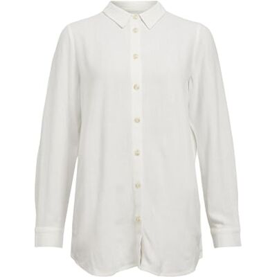 Object dam Objsanne L/S Shirt Noos skjorta blus Object dam Objsanne L/S Shirt Noos skjorta blus