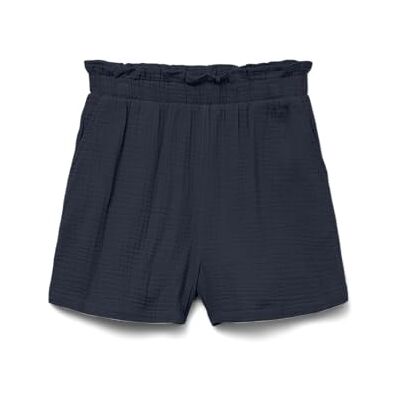 VERO MODA VMNATALI HW Shorts WVN GA SPE, marinblå blazer, S VERO MODA VMNATALI HW Shorts WVN GA SPE, marinblå blazer, S