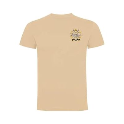 AMERICAN COLLEGE USA T-shirts sport andas tryckta unisex kläder barn pojkar och flickor casual modell ACTSW5 BEIGE8ANS, Beige färg, 8 �r AMERICAN COLLEGE USA T-shirts sport andas tryckta unisex kläder barn pojkar och flickor casual modell ACTSW5 BEIGE8ANS, Beige färg, 8 �r