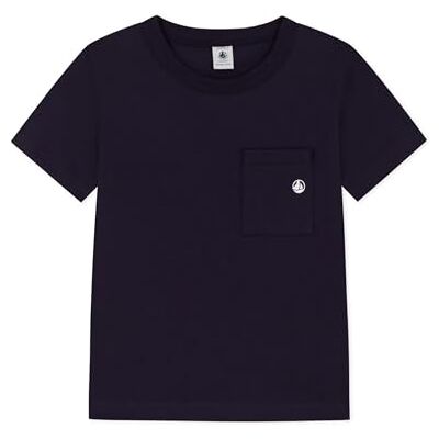 Petit Bateau A072h T-shirt pojke (set om 1), Rökning blå, 6 �r Petit Bateau A072h T-shirt pojke (set om 1), Rökning blå, 6 �r