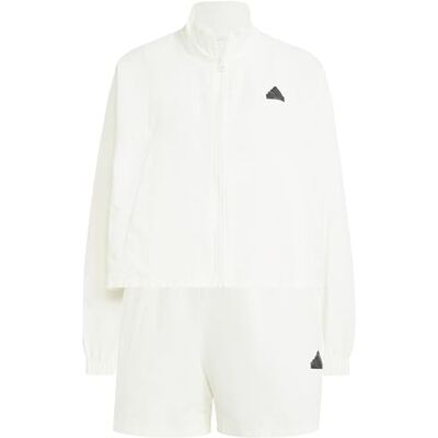 adidas Kvinnor Gametime Summer Track Suit, off white, L adidas Kvinnor Gametime Summer Track Suit, off white, L