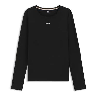 Boss Dam Ci_ls-Shirt pyjamas långärmad, Svart1, XL Boss Dam Ci_ls-Shirt pyjamas långärmad, Svart1, XL