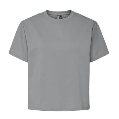 PIECES Pcskylar Ss Tee Noos, Ultimate Grey, M PIECES Pcskylar Ss Tee Noos, Ultimate Grey, M