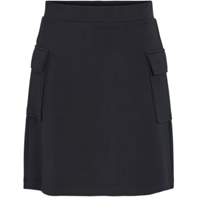 Vila Vikarena Hw Short kjol, Svart skönhet, XS Vila Vikarena Hw Short kjol, Svart skönhet, XS