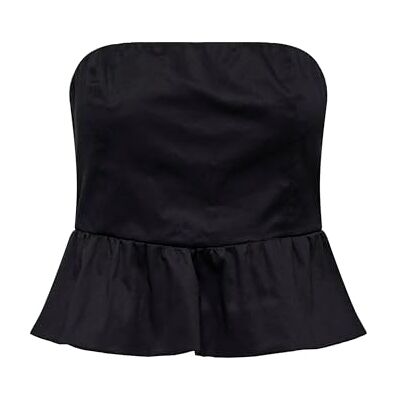 ONLY Dam Onllowa Balloon Top Ptm, svart, XS ONLY Dam Onllowa Balloon Top Ptm, svart, XS