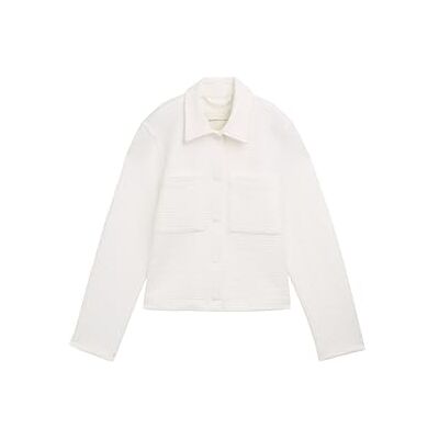 TOM TAILOR Denim dam blazer, 10315 viskande vit, S TOM TAILOR Denim dam blazer, 10315 viskande vit, S