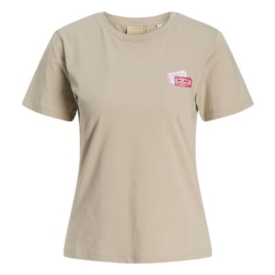 JJXX JACK & JONES Jxcarly Reg Fit Ss Tee JRS, Fjädergrå, M JJXX JACK & JONES Jxcarly Reg Fit Ss Tee JRS, Fjädergrå, M