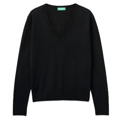 United V-ringad, M/L, Svart, XL United V-ringad, M/L, Svart, XL