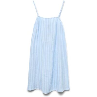 VERO MODA Vmnanna Short Singlet Dress WVN Ga Noos, Luftig blå, XL VERO MODA Vmnanna Short Singlet Dress WVN Ga Noos, Luftig blå, XL