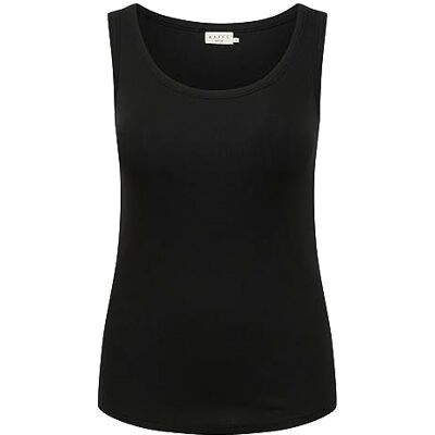 Kaffe Curve Kccarina Tank Top Shirt dam, Svart djup, M Stor Kaffe Curve Kccarina Tank Top Shirt dam, Svart djup, M Stor