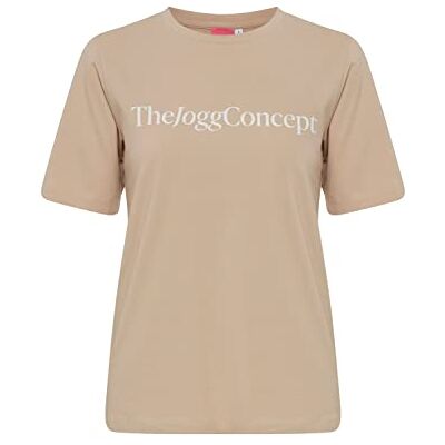THEJOGGCONCEPT Damer l/s t-shirt, 151308/Doeskin, XS THEJOGGCONCEPT Damer l/s t-shirt, 151308/Doeskin, XS