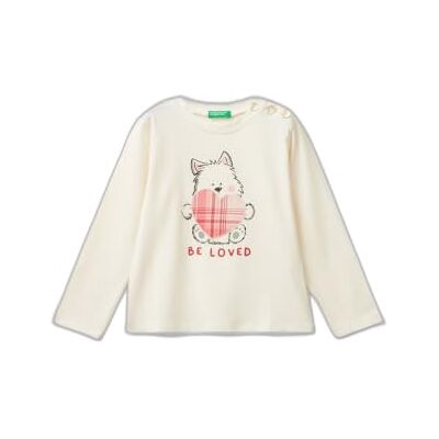 United T-shirt M/L, Vit, 2 år United T-shirt M/L, Vit, 2 år