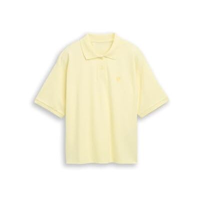TOM TAILOR 1050478 Pikétröja, 38887-mjuk citron, M dam TOM TAILOR 1050478 Pikétröja, 38887-mjuk citron, M dam