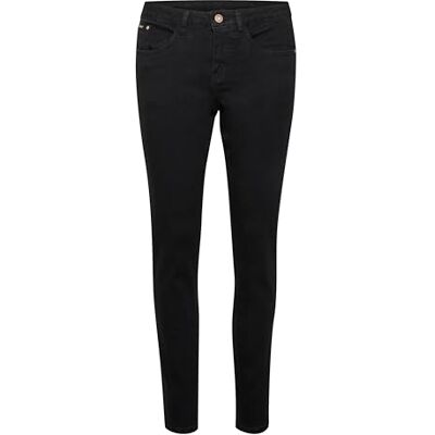 Cream Jeans dam, Pitch Black Unwashed, 33W Cream Jeans dam, Pitch Black Unwashed, 33W