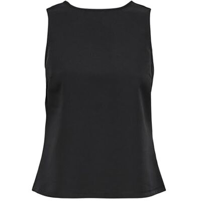 ONLY Onl Ginie Sl lös båge topp WVN, svart, XS ONLY Onl Ginie Sl lös båge topp WVN, svart, XS