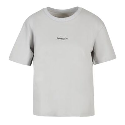 T-shirt för kvinnor, Heartbreaker Lovetaker Tee avslappnad t-shirt med tryck, avslappnad passform, bomull, storlekar XS – 5XL, Lightasfal, XXL T-shirt för kvinnor, Heartbreaker Lovetaker Tee avslappnad t-shirt med tryck, avslappnad passform, bomull, storlekar XS – 5XL, Lightasfal, XXL