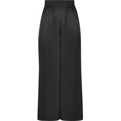 Urban Classics Dam dam satin vida ben byxor, svart, XL, svart, XL Urban Classics Dam dam satin vida ben byxor, svart, XL, svart, XL