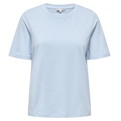 ONLY Onl S/S Tee JRS Noos T-shirt med rund hals och kortärmad för ultimat komfort, himmelsblå, XS dam ONLY Onl S/S Tee JRS Noos T-shirt med rund hals och kortärmad för ultimat komfort, himmelsblå, XS dam