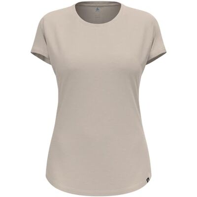 ODLO Kvinnors Essential Natural T-shirt - Silver Cloud Melange - T-shirt ODLO Kvinnors Essential Natural T-shirt - Silver Cloud Melange - T-shirt