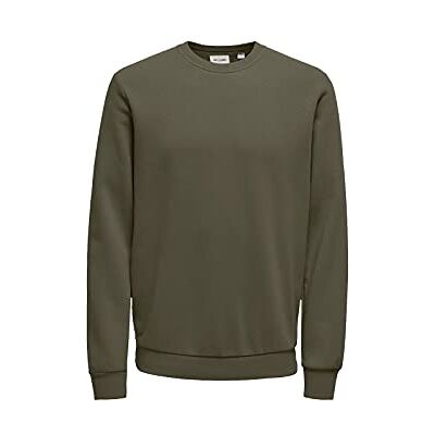 ONLY SON Sweatshirt Ceres, storlek: L, färg: grön, Grön, L ONLY SON Sweatshirt Ceres, storlek: L, färg: grön, Grön, L
