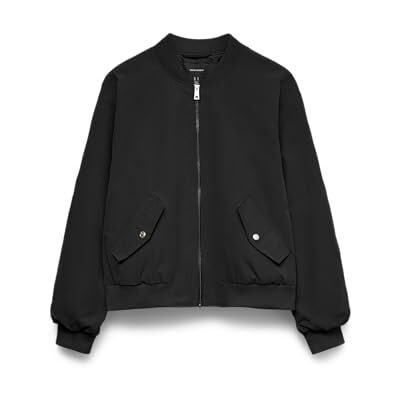 VERO MODA Kort jacka Vmnorm Noos-kort jacka, svart, L dam, Svart, L VERO MODA Kort jacka Vmnorm Noos-kort jacka, svart, L dam, Svart, L