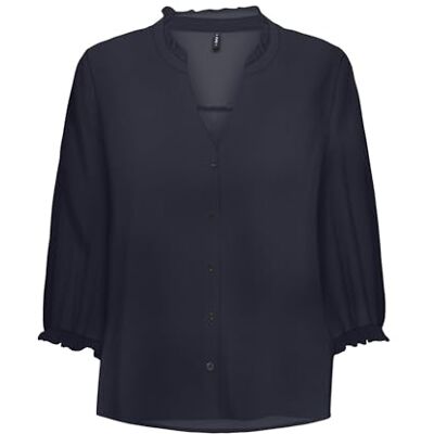 ONLY Onlnova Life Vis 3/4 Rina Top, natthimmel, S ONLY Onlnova Life Vis 3/4 Rina Top, natthimmel, S