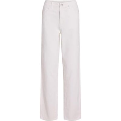 Vila Vikelly Hw raka jeans vit-018, Vit denim, 38 Vila Vikelly Hw raka jeans vit-018, Vit denim, 38