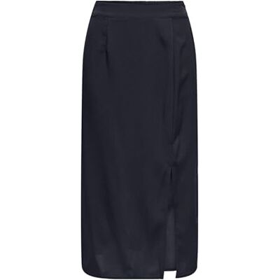 ONLY Onlnova Life Elite Lamar Slit Skirt Soli, natthimmel, XS ONLY Onlnova Life Elite Lamar Slit Skirt Soli, natthimmel, XS