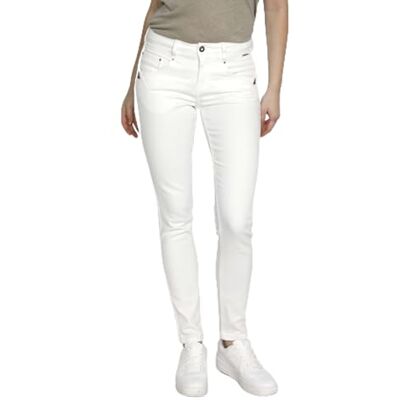 Cream Kräm kvinnors Cramalie Jeans-Form Fit, Snövit, 26 B x 32 L Cream Kräm kvinnors Cramalie Jeans-Form Fit, Snövit, 26 B x 32 L