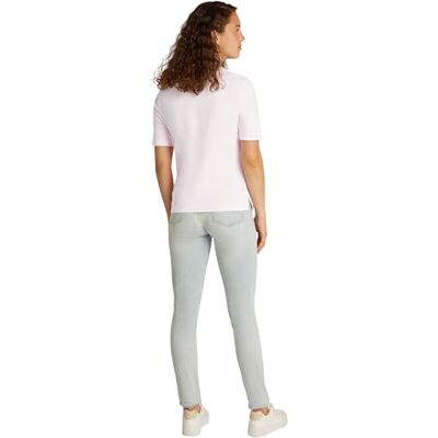 Tommy Hilfiger dam 1985 REG PIQUE POLO SS WW0WW43224, rosa, L, Rosa (ljusrosa), L Tommy Hilfiger dam 1985 REG PIQUE POLO SS WW0WW43224, rosa, L, Rosa (ljusrosa), L
