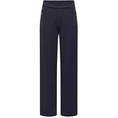 ONLY Pant Onlrina Life Button JRS Noos byxor, midnattsblå, XS / 32L dam, Nattblå, XXS / 32L ONLY Pant Onlrina Life Button JRS Noos byxor, midnattsblå, XS / 32L dam, Nattblå, XXS / 32L