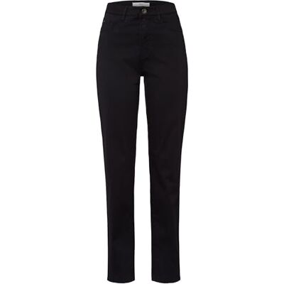 Brax Dam stil Carola Cotton stretchbyxor, Perma svart, 48W / 32L Brax Dam stil Carola Cotton stretchbyxor, Perma svart, 48W / 32L