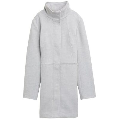 TOM TAILOR Denim dam 1048417 kappa, 10367-Light silver grå melange, XL, 10367 – Ljus silvergrå melerad, XL TOM TAILOR Denim dam 1048417 kappa, 10367-Light silver grå melange, XL, 10367 – Ljus silvergrå melerad, XL