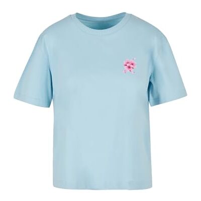 dam-t-shirt Self Love Club Tee avslappnad t-shirt med ryggtryck, normal passform, tryckt t-shirt, Oceanblue, XXL dam-t-shirt Self Love Club Tee avslappnad t-shirt med ryggtryck, normal passform, tryckt t-shirt, Oceanblue, XXL