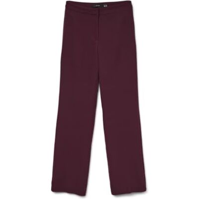VERO MODA dam Vmayar Mw rak byxa Ent, Vinprovning, XS / 32L VERO MODA dam Vmayar Mw rak byxa Ent, Vinprovning, XS / 32L