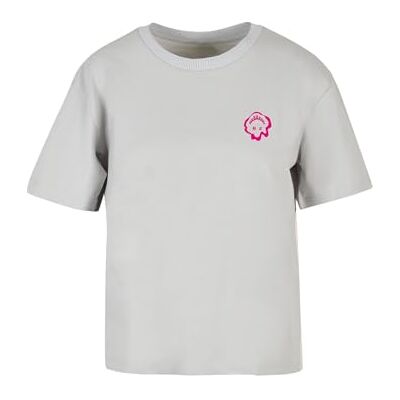 dam-T-shirt, Everything Is Nice Tee, avslappnad t-shirt med ryggtryck, normal passform, tryckt t-shirt, bomull, Lightasfal, XS dam-T-shirt, Everything Is Nice Tee, avslappnad t-shirt med ryggtryck, normal passform, tryckt t-shirt, bomull, Lightasfal, XS