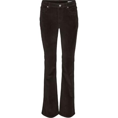 VERO MODA Female utställd VMFLASH Mid Rise, utsvängda jeans, Choklad tårta, 31W / 32L VERO MODA Female utställd VMFLASH Mid Rise, utsvängda jeans, Choklad tårta, 31W / 32L