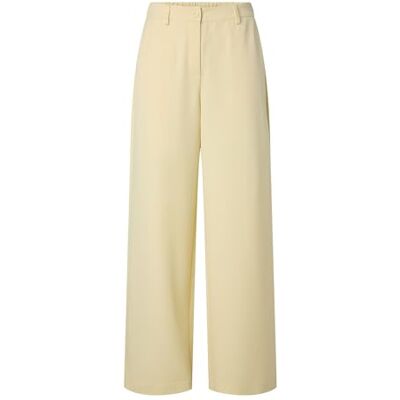 PIECES Pckamil Hw Wide Pant Noos Bc, Fransk vanilj, M / 32L PIECES Pckamil Hw Wide Pant Noos Bc, Fransk vanilj, M / 32L