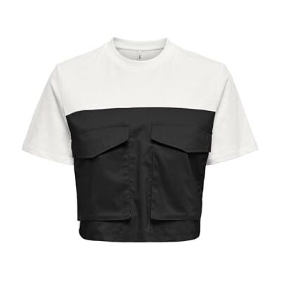 ONLY Onldara S/S Short Mix Top JRS, Molndansare, S ONLY Onldara S/S Short Mix Top JRS, Molndansare, S