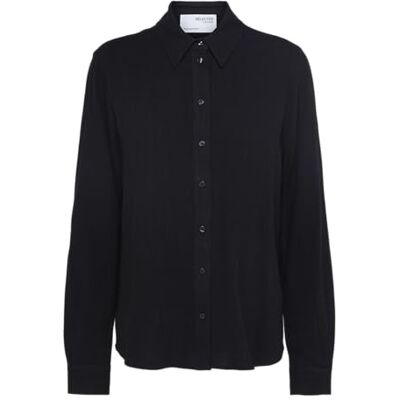 SELECTED FEMME Damskjorta, långärmad, svart, 42 SELECTED FEMME Damskjorta, långärmad, svart, 42