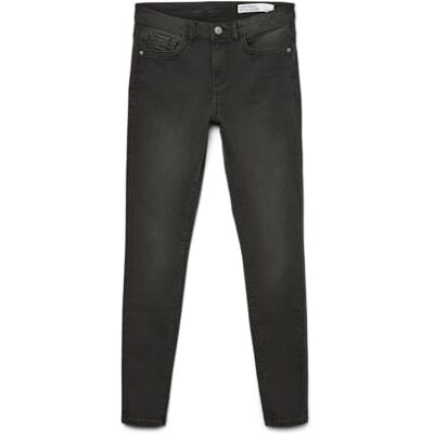 VERO MODA dam Vmtanya Mr S Piping J Vi199 Ga Noos, svart, S / 30L VERO MODA dam Vmtanya Mr S Piping J Vi199 Ga Noos, svart, S / 30L
