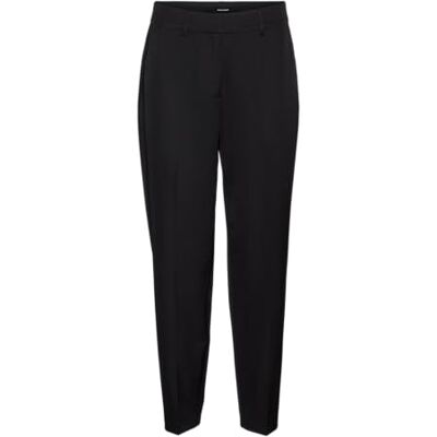 VERO MODA dam Vmfenya Mw Tapered Pant Noos byxor, svart, 38W x 34L VERO MODA dam Vmfenya Mw Tapered Pant Noos byxor, svart, 38W x 34L
