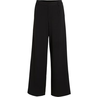 Vila VIVARONE HW Wide byxa – NOOS, svart, 42 SE Vila VIVARONE HW Wide byxa – NOOS, svart, 42 SE