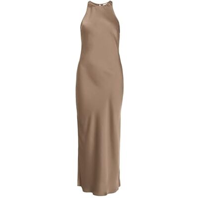 Vila Viravenna S/L ankelklänning – Noos/Dc, Fossil, 38 Vila Viravenna S/L ankelklänning – Noos/Dc, Fossil, 38